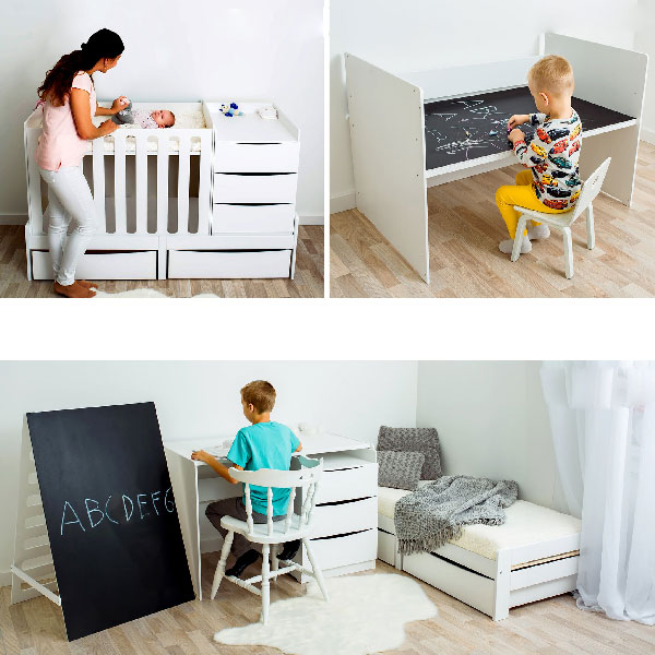 AdaptagrowSmart transformable furniture set